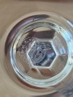 Lovely Pair Of Baccarat Genova Colored Rhine Wine Glasses
