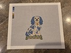 Staffordshire Dog Needlepoint Canvas 18 Mesh 3 x4 5 