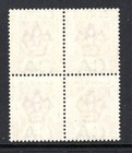  676      Gambia Qv 1898-1902  3d  Reddish Purple   Blue Sg41 Mnh Block Of 4