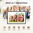 Digital Picture Frame 10 1 Inch Digital Photo Frame 32gb Storage  Wifi Pictur   