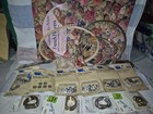 Lot Sowing Snaps Kit  Doll Hair  Rings  French Flowers Giftwraps And More Read  