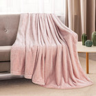 Fleece Blanket Super Soft Cozy Throw Blanket 50  X 60   Lightweight Fuzzy Comfy
