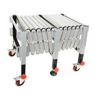 Flexible Gravity Roller Conveyor Height 940mm Roller Dia 50mm - T1732l