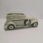 Vintage 1985 Inarco Japan Ceramic Classic Green 1930 Car Planter 