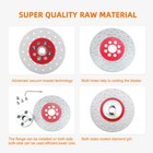 Diamond Granite Cutting Wheel 4 4 5 5   Diamond Blade M14 Thread For Porcelain 