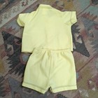 Vintage Baby Boy Outfit Snake Yellow Shorts Shirt Charming Fashions 18 Months