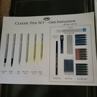 Jml Classic Pen Set Fountain Ballpoint Roller Pencil Refills Case