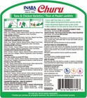 Inaba Churu Cat Treats Tuna Chicken Squeezable Puree Treat Tube 0 5 Oz  50 Tubes