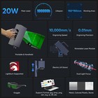 Monport G2 Pro Fiber Laser Marking Machine Engraver Portable 110x110 3d Carving