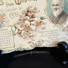Antique Vintage Gems From Whittier A Calendar 1898 Printed Bavaria 206 Die Cut