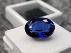 6 42 Ct Natural  Certified  Blue Sapphire Oval Cut Gemstone