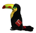 Fao Schwarz Black Toucan Plush Stuffed Animal 13  Nwt