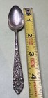Vintage  11 Count  4  1 2    Silver Demitasse Spoon With 800sa Mark
