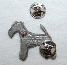 Wire Fox Terrier Dog Harris Fine Pewter Pin Jewelry Art Usa Made