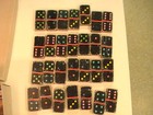28 Super Ultra Rare Vintage Toy Dominoes Blocks Dots Toys Teddy Bear Train Fish
