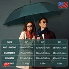 Ninemax Golf Umbrella 51 54 62 68 Inch Automatic Open Double Canopy Windproof