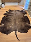 Buffalo Hide Native American Buffalo Robe Earth Pigment Paints Western Tribal