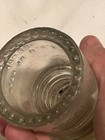 Hemingray Clear Glass Insulator Made In U s a  19-486   Brown Porcelain  Lot 2