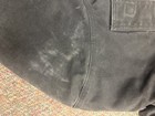 Carhartt Black Work Jacket Men s Medium Zip Lined Stand-up Collar Logo