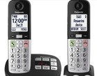 Panasonic Kx-tgu432b Cordless Phone 2 Handsets Dect 6 0 Answering Call Block