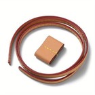 1set Pu Leather Bucket Bag Drawstring Cord   Slider Set For Handbag Replacement