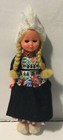 2 Vintage Dutch Holland Souvenir Dolls Sleepy Eyes One With Wood Shoes