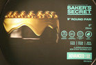 Baker s Secret 9  Round Non-stick Cake Pan  Advanced 0 9mm Thick  Bs10070 New S1