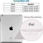 For Apple Ipad 2 3 4  Premium Clear Tempered Glass Screen Protector Guard  