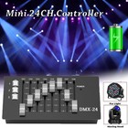 Dmx512 With Battery Controller 24ch Control Console For Dj Party Stage Lighting