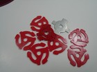 Lot Of 9 Rca Vintage Victor Red Color 45 Rpm Vinyl Records  Crafts-deco-play