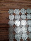 Roll Of 40 Barber Quarters 90  Silver