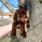 Fao Schwarz Horse Brown Realistic Laying Plush Animal Soft Toy 16    Fifth Avenue