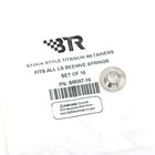 Brian Tooley Titanium Retainers With Locks For Ls lt Beehive Valve Springs Btr