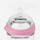  Comotomo Baby Bottle Pink 5 Ounce 2 Count 