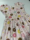 Charlie s Project Kids Dress Donuts Size 7 With Twirl Skirt   Pockets