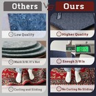 Non-slip Area Rug Pad 1 4  Thick Double Side Rubber   Felt  2 x4  Premium Del   