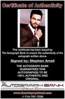 Stephen Amell Authentic Signed Celebrity 8x10 Photo W cert Autographed C1