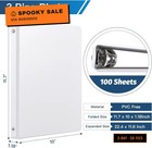 Suin Bulk 12 Pack 0 5-inch 3 Ring Binders -durable 1 2   Binders With Roung Ring