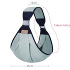 Easy Carrying Wrap Baby Carrier Front Holding Ring Sling Toddler Carrier