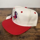 Vtg 90   s New Jersey Cardinals Milb Snapback Hat   White   Red New W  Tags Rare 