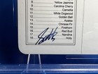 Scottie Scheffler Signed Masters Scorecard Rare Blue Psa Authenticated Slabbed