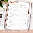 Beautiful Boho Wedding Planner Book And Organizer - Enhance Excitement And Ma   