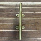 Large Nautical Brass Boat Cleat