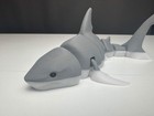 Great White Shark Figurine     Articulated Ocean Display   3d Printed   Hand-finis