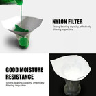 100pcs Paint Filter Funnel 100 Micron Disposable Spray Strainers - New