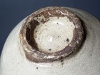 Late Joseon  19c  Korean White Glaze Tea Bowl With Crackled Glaze Korean Antique