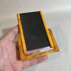 Vintage Art Deco Butterscotch Bakelite Catalin Easel Photo Picture Frame