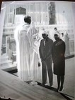 Lot 4 Kodak Panatomic-x 1960s 4  X 5  Wedding Ceremony Negatives Kiss   More