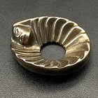 Vintage Chippewa Bruce Lafountain Native Sterling Silver Sculpture Pendant