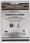 2023 Topps Museum Collection Ucl Archival Gold  50 Ousmane Dembele Demb  l   Auto
